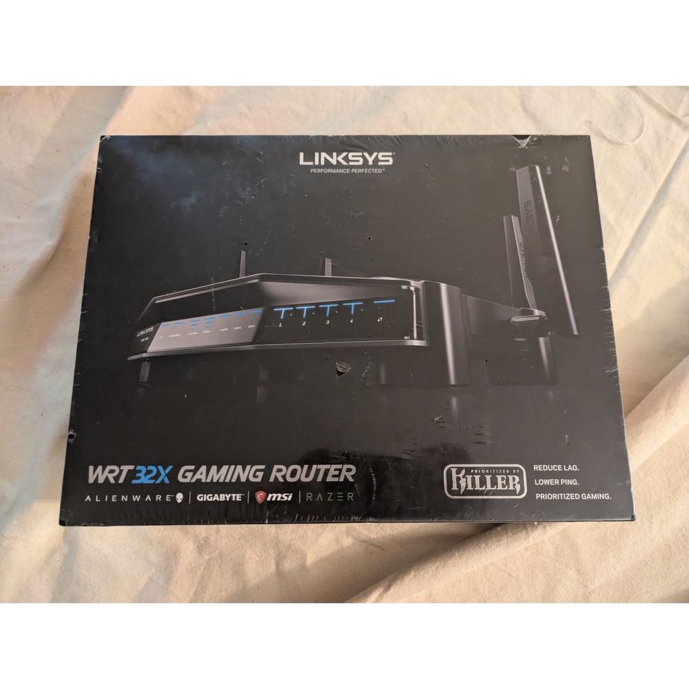 Linksys WRT32X AC3200 Dual-Band Wi-Fi Gaming Router Killer Prioritization New
